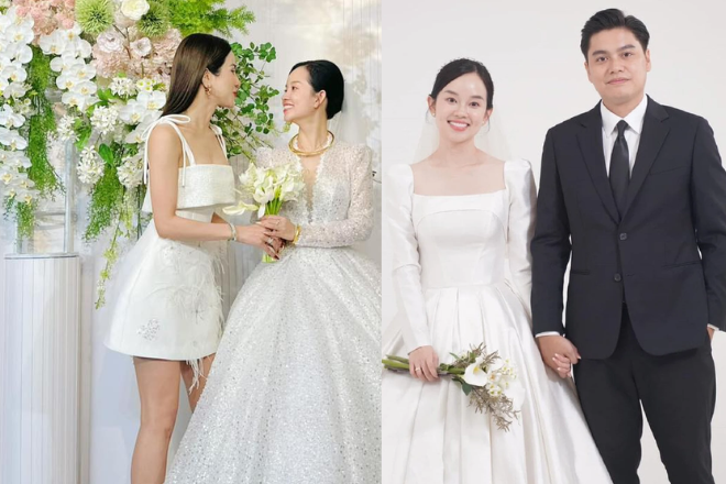 Cô dâu Ly Kute kết thúc 7 năm làm mẹ đơn thân, sắm tới 5 mẫu váy cưới xinh nhất tháng 10