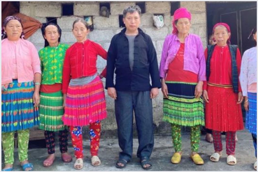 Người đàn ông có 7 vợ, 21 đứa con nổi tiếng Hà Giang