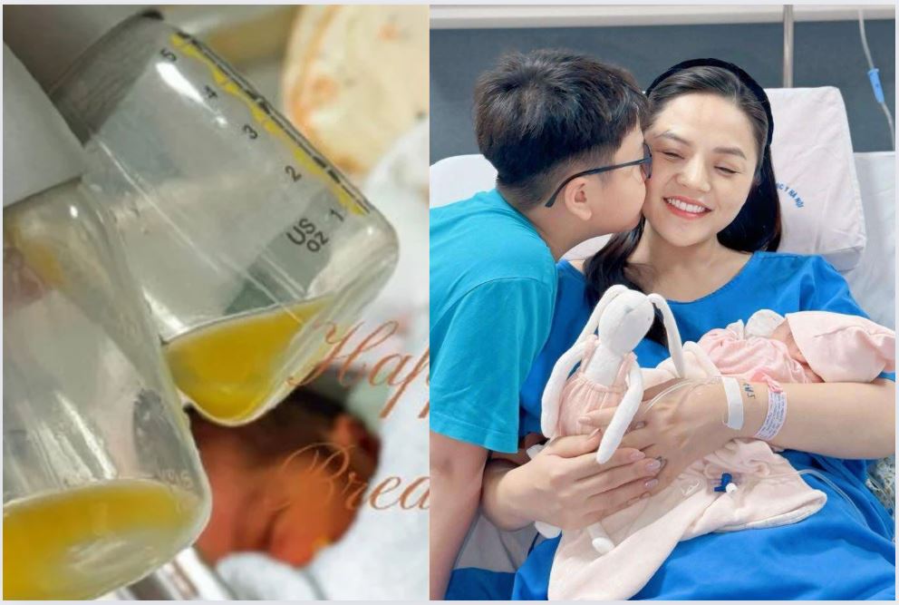 Diễn viên Thu Quỳnh hạ sinh con gái, hé lộ hình ảnh đầu tiên của nhóc tỳ