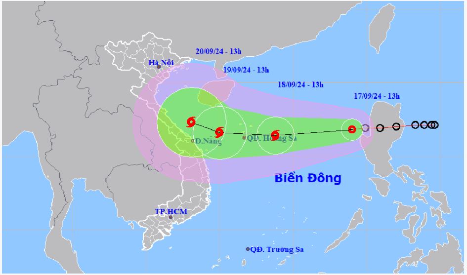 Áp thấp nhiệt đới vào biển Đông, dự báo rất phức tạp, Thủ tướng ra công điện ứng phó