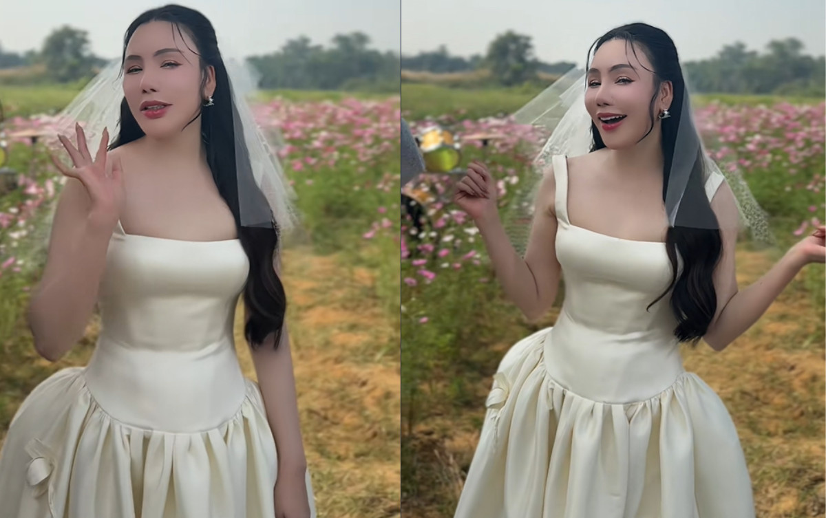 Ca sĩ Hồ Quỳnh Hương kết hôn ở tuổi 45