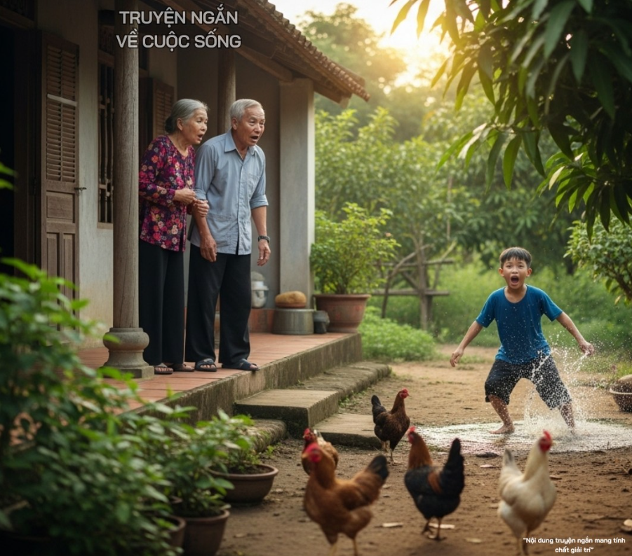 Cháu trai về quê nghỉ hè mới 3 ngày, ông bà nội mất ăn mất ngủ, tôi vội vã về đón ngay và luôn…