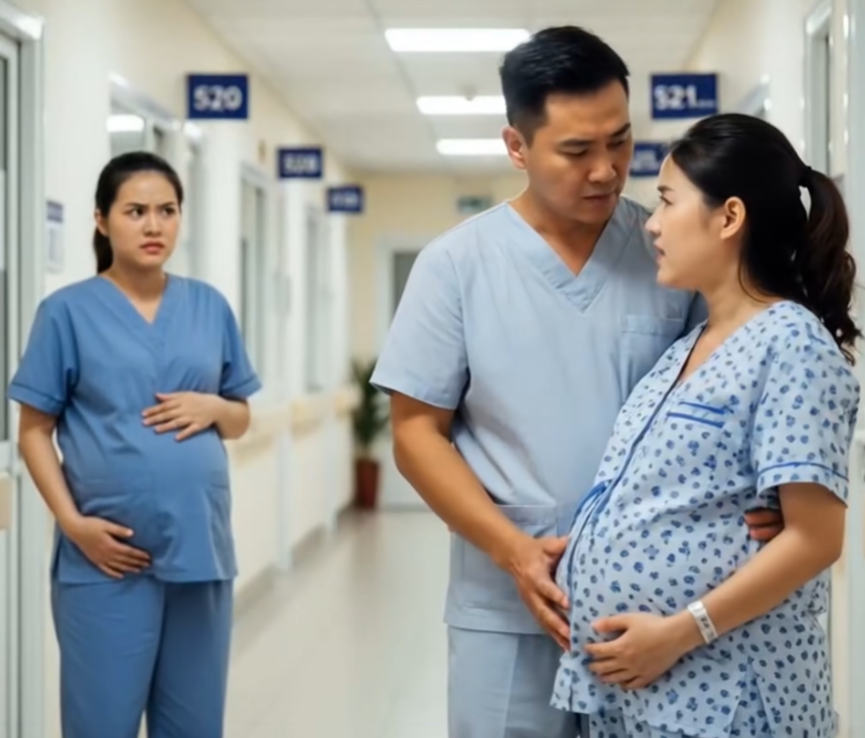 Tôi đúng là “siêu giỏi”, làm vợ và b:ồ cùng sinh con một lúc ở cùng 1 bệnh viện, vợ ở tầng trên còn b:ồ nằm tầng dưới