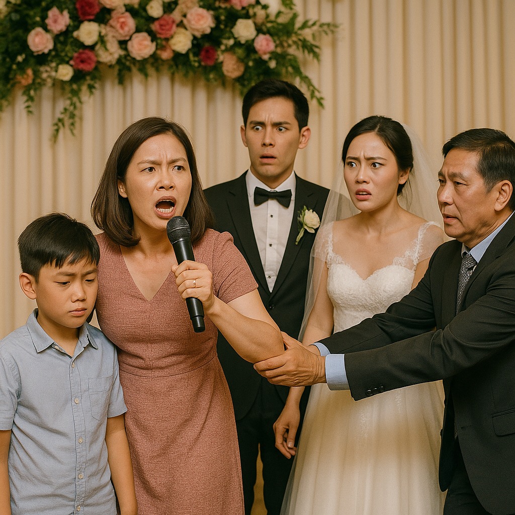 Cô gái không chồng mà chử;/a bỏ làng đi đã 10 năm nay bỗng quay trở về vào ngày cưới của con trai ông trưởng thôn