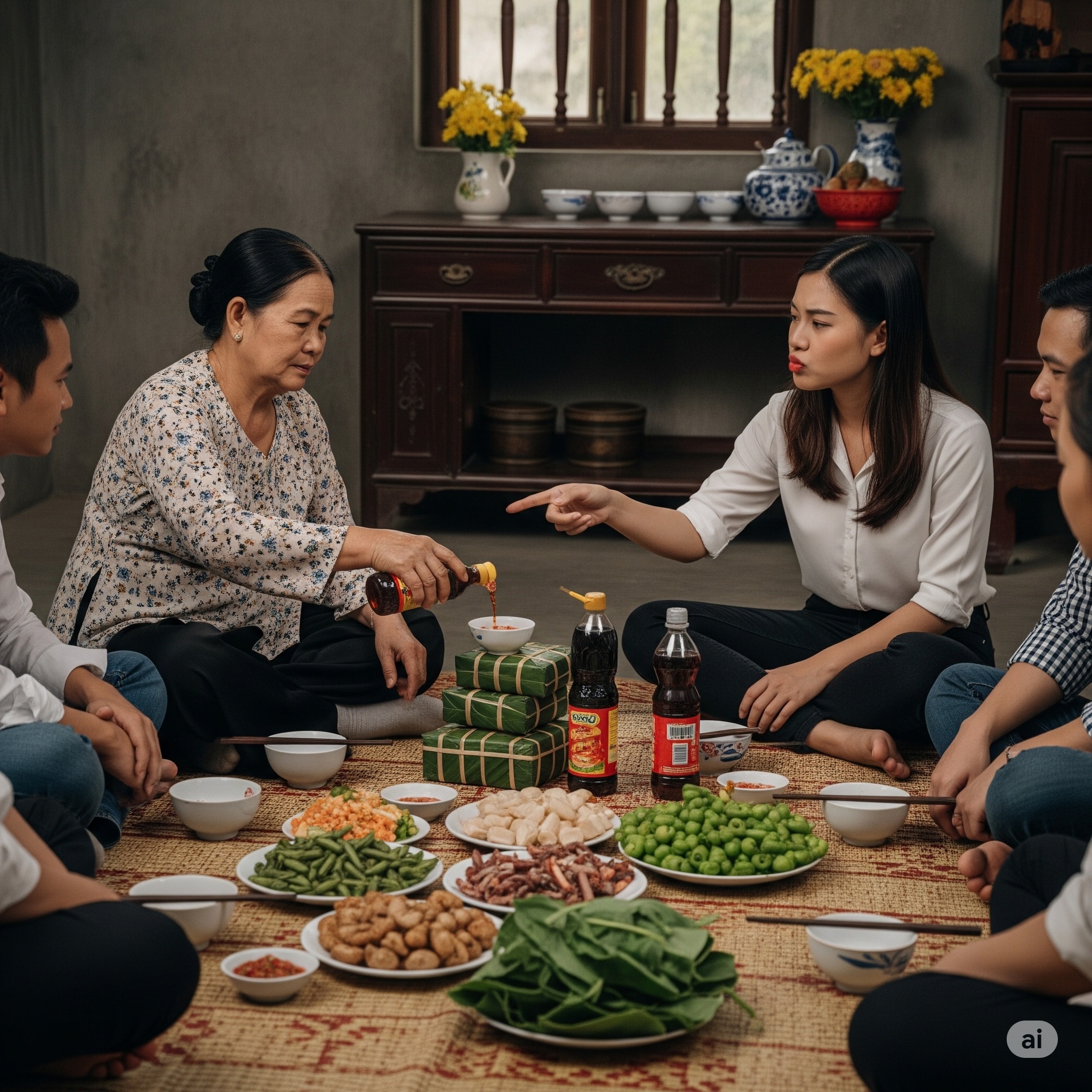Chỉ vì rót quá tay tí nước mắm mà con dâu nói không ra gì, bà cụ âm thầm dọn ra khỏi nhà trong đêm, chỉ để lại tờ giấy