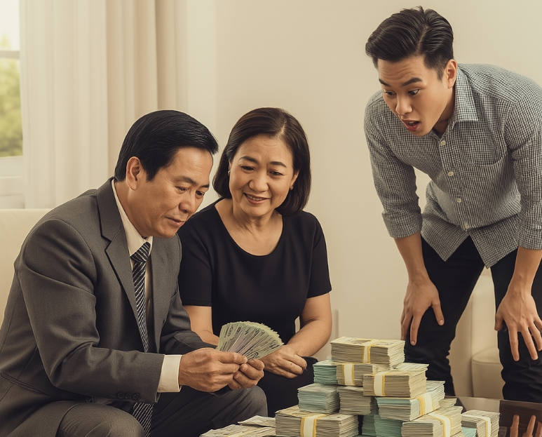 Biết bố dượng có 10 tỷ tiết kiệm, mẹ xin cho tôi 1 khoản rồi sững sờ với câu trả lời của ông