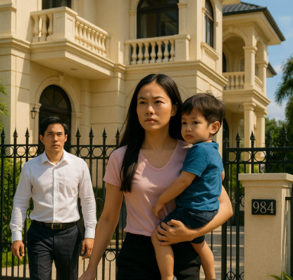 Vừa đ:uổi vợ con ra khỏi nhà thì t:ái m:ặt nghe cô ấy nói: “Đàn bà có tiền, có con thì cần gì chồng tồi”