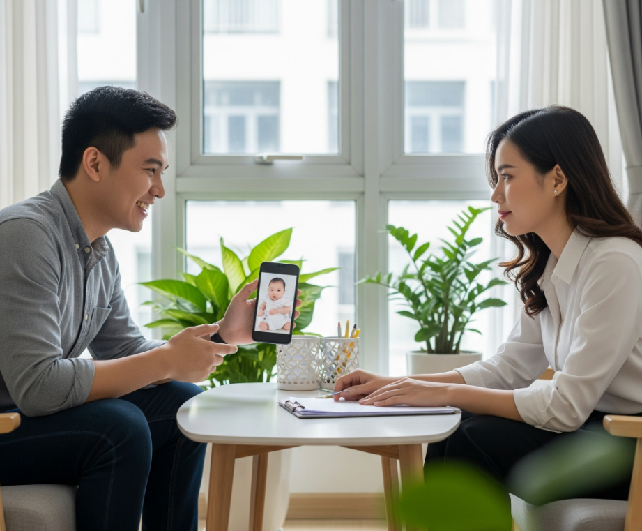 Bồ vừa sinh, chồng về khoe ‘th:ằng b:é đẹp như tranh vẽ’, vợ đưa một thứ khiến anh ng:ã ng:ửa