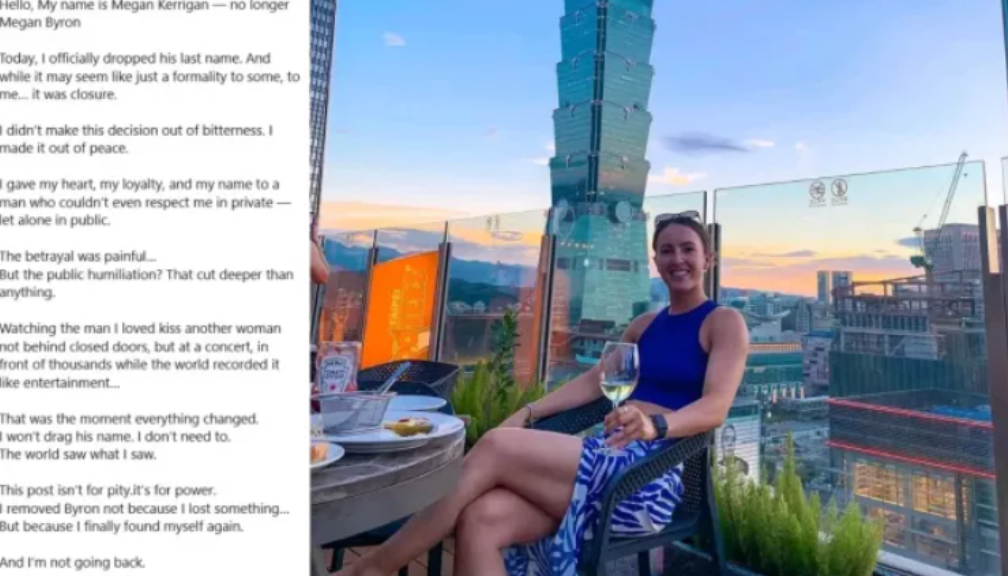 Vợ CEO Astronomer lên tiếng sau vụ bê bối “Kiss Cam” của chồng: Ngắn gọn, EQ cao, bản lĩnh và sâu sắc