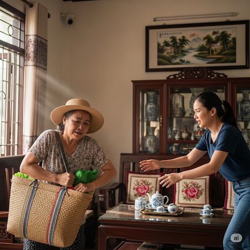 Sợ vợ đem tiền về nhà ngoại, chồng lén lắp camera thì thấy cuộc giao dịch giữa vợ và mẹ ruột, anh ôm mặt khóc