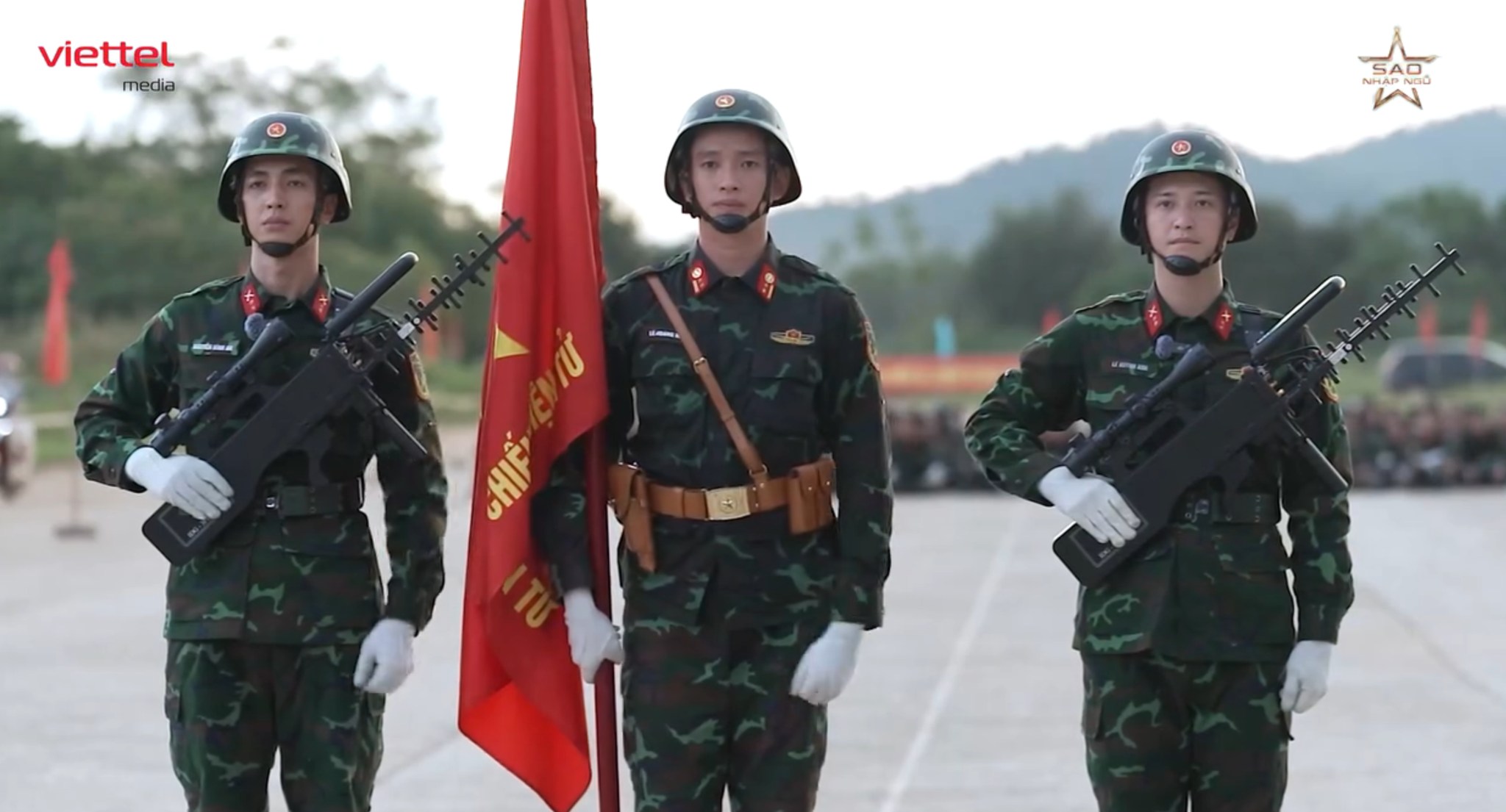 Thượng úy Lê Hoàng Hiệp chính thức xuất hiện ở “Sao nhập ngũ”