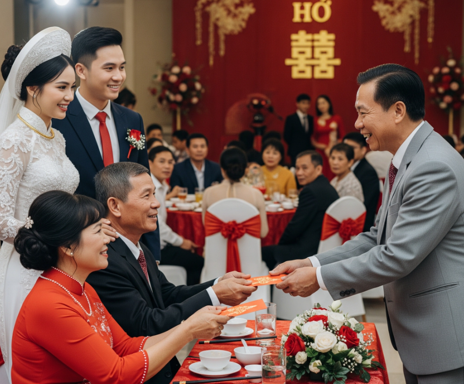 Con trai tôi cưới, đặt cỗ 3 triệu bạc ngồi mâm 6 mà bạn thân chỉ mừng có 200 nghìn bọ, tôi nhắn tin kháy đểu thì…