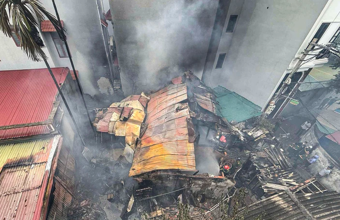 Cháy nhà ở Hà Nội, một người tuvong thương tâm