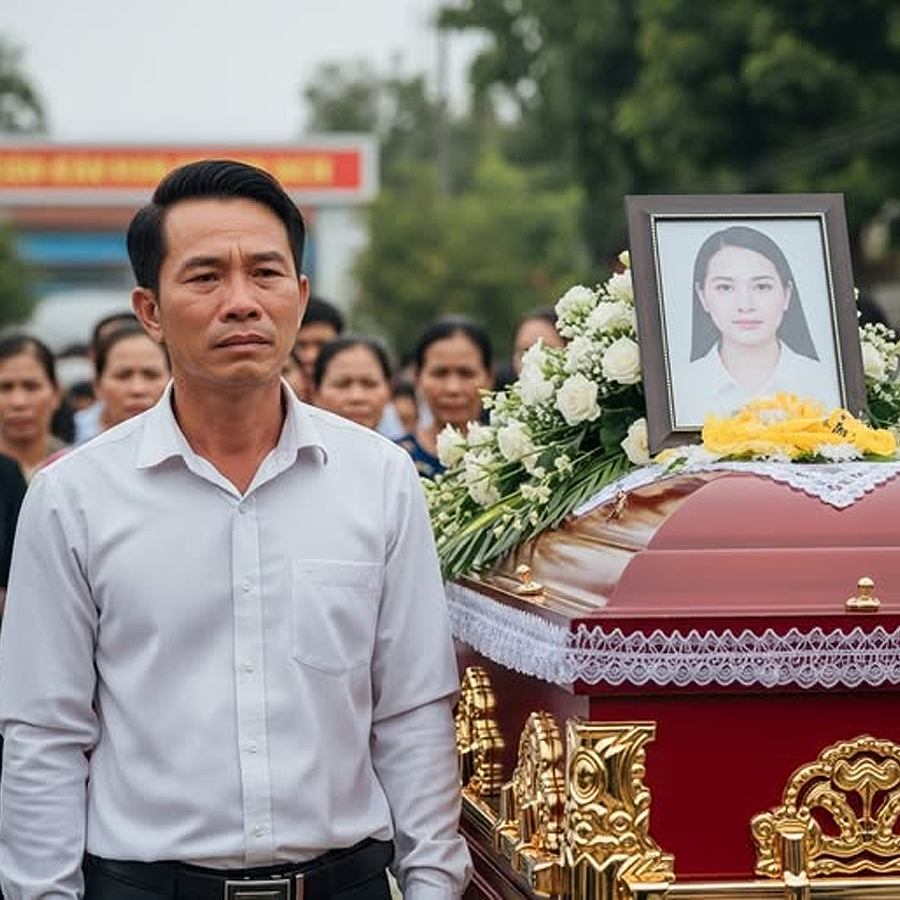 Vợ mất vì đa/u t/im, trong lúc tang gia bối rối chồng để quên điện thoại trong qu//an t//ài, nào ngờ nửa đêm…