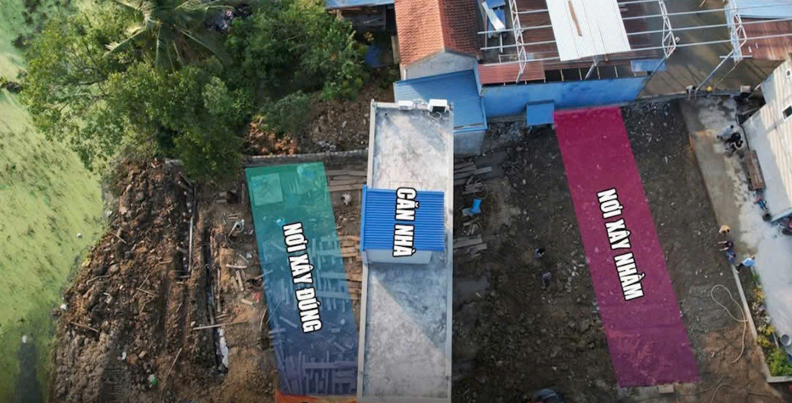 'Thần đèn' chuyển ngôi nhà xây nhầm ở Hải Phòng, bất ngờ phát hiện ngôi mộ